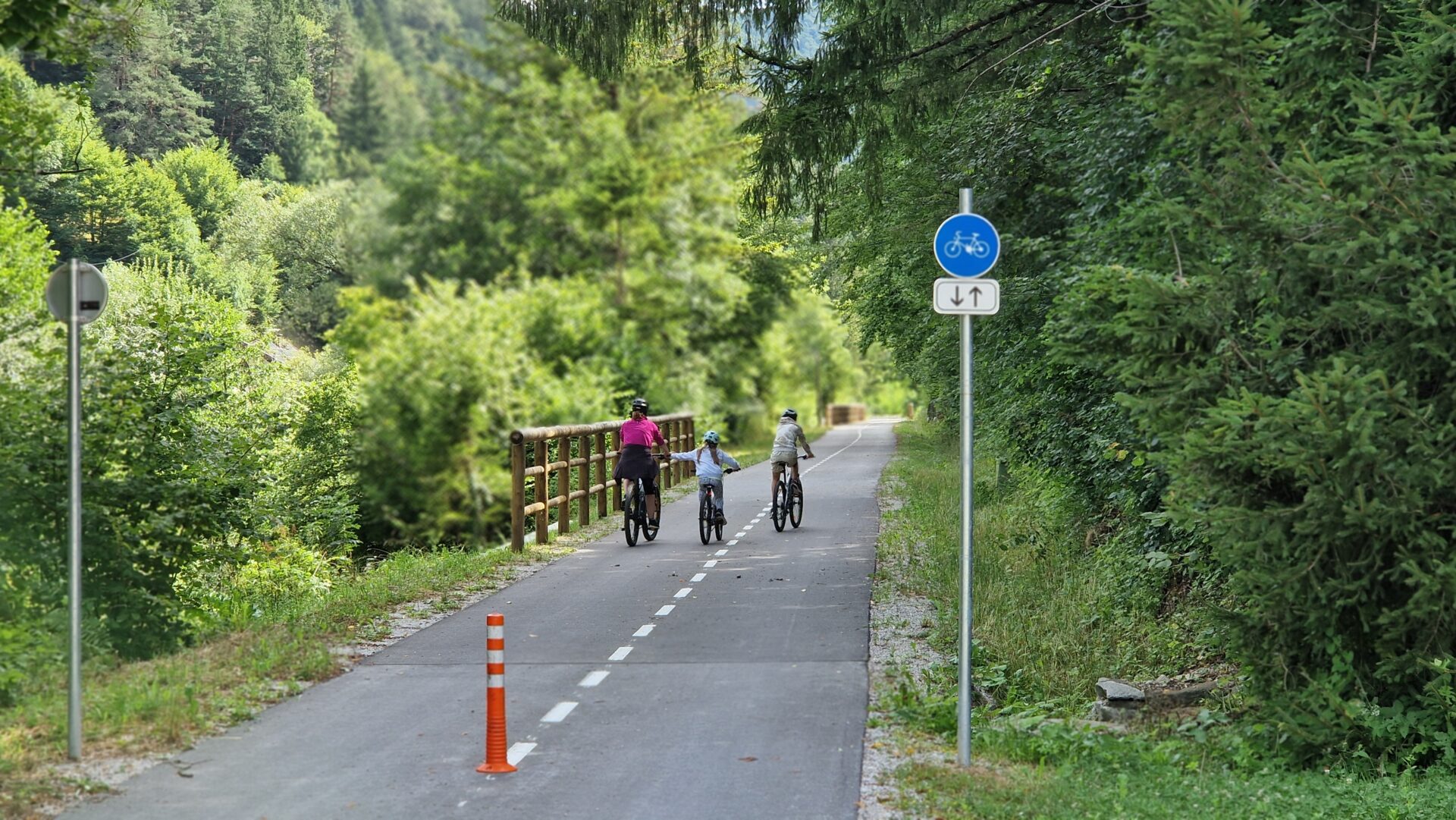 Kam s dětmi - Velenje, cyklostezka Štrekna
